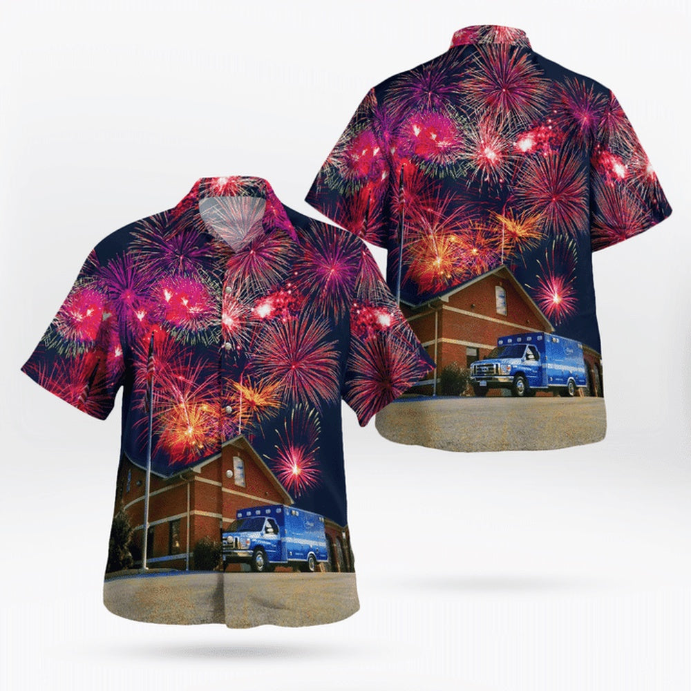 4Th Of July Hawaiian Shirts, Town Of Abingdon, C-Trans Medical Services Hawaii Shirts