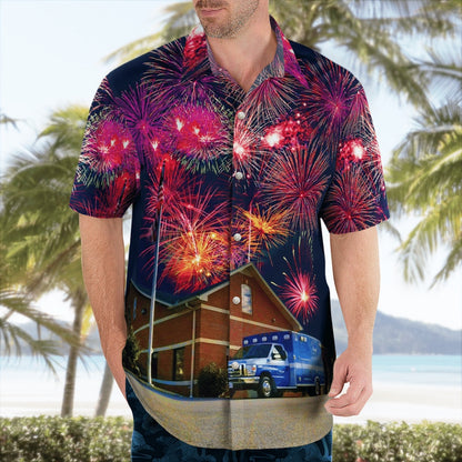 4Th Of July Hawaiian Shirts, Town Of Abingdon, C-Trans Medical Services Hawaii Shirts