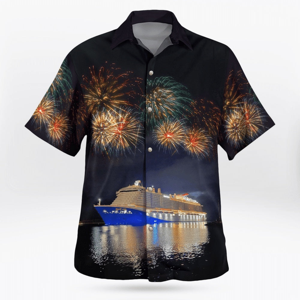 4Th Of July Hawaiian Shirts, Us Cruise Mardi Gras 4Th Of July Hawaiian Shirts