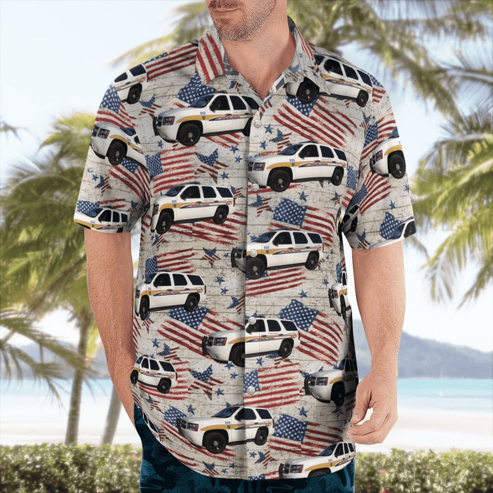 4Th Of July Hawaiian Shirts, Westwego, Louisiana, Westwego Police  Hawaii Shirts