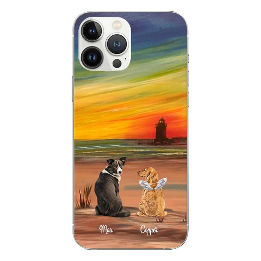 Custom Phone Case For Dog/Cat Lovers - Unique Gift With Personalized Dog/Cat Breeds, Names - Up to 4 Pets