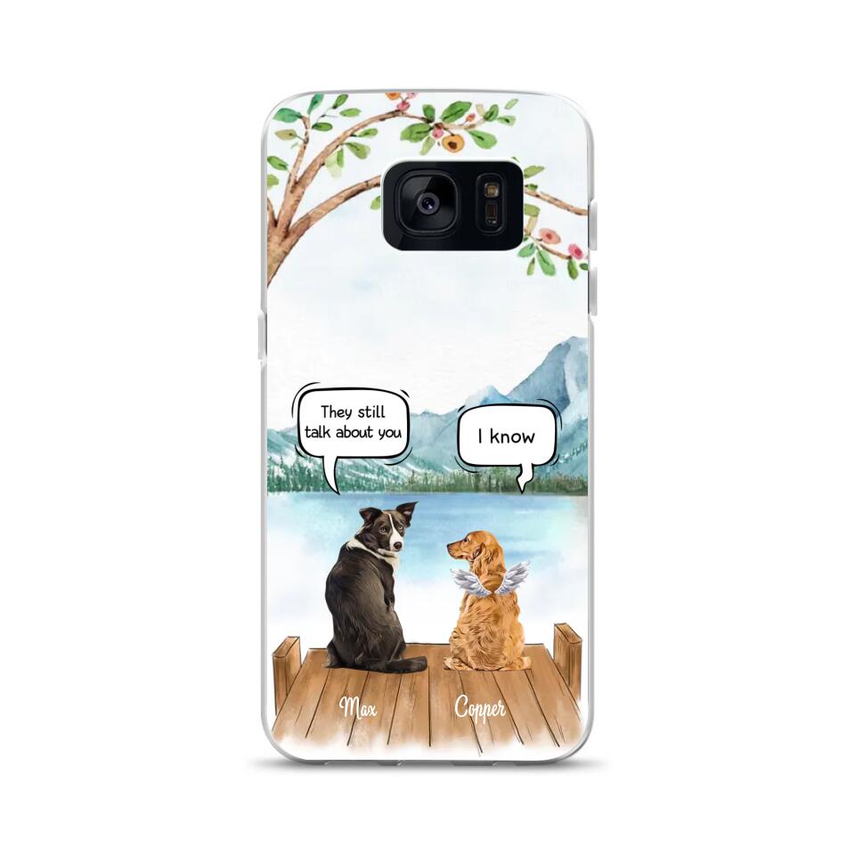 Personalized - Pets Conversation - Choose up to 4 Dogs, Cats, Rabbits Phone Case