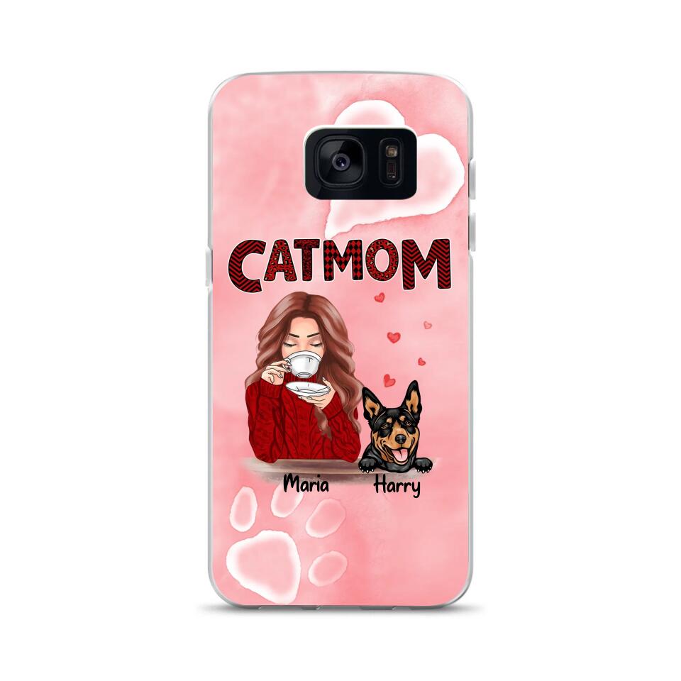 Australian Kelpie Custom Phone Case Dog Mom For Pet Lovers - Best Gift With Personalized Names Dogs Cats - Case For iPhone Samsung