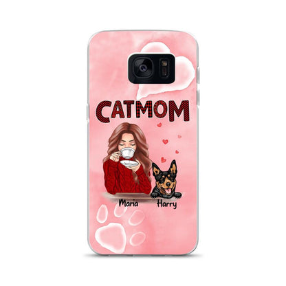 Australian Kelpie Custom Phone Case Dog Mom For Pet Lovers - Best Gift With Personalized Names Dogs Cats - Case For iPhone Samsung