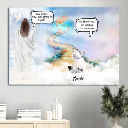 Personalized Turkish Van Canvas - You Have Me At Paws Custom Name Cats Canvas - The Ultimate Gift For Pet Lovers