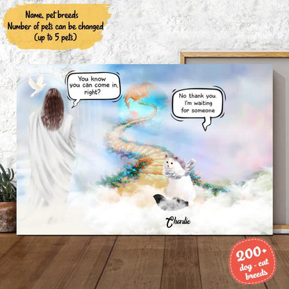 Personalized Turkish Van Canvas - You Have Me At Paws Custom Name Cats Canvas - The Ultimate Gift For Pet Lovers