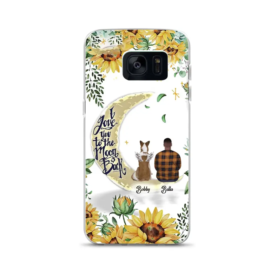 Custom Phone Case For Girlfriend - Unique Gift With Personalized Pets - Pet Mom With Dogs/Cats