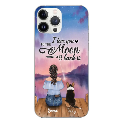 Personalized Phonecase for Friends/Pet Lovers Best Gift with custom Dogs/Cats breed, Hair, Skin Color & Names - I'm Always With You