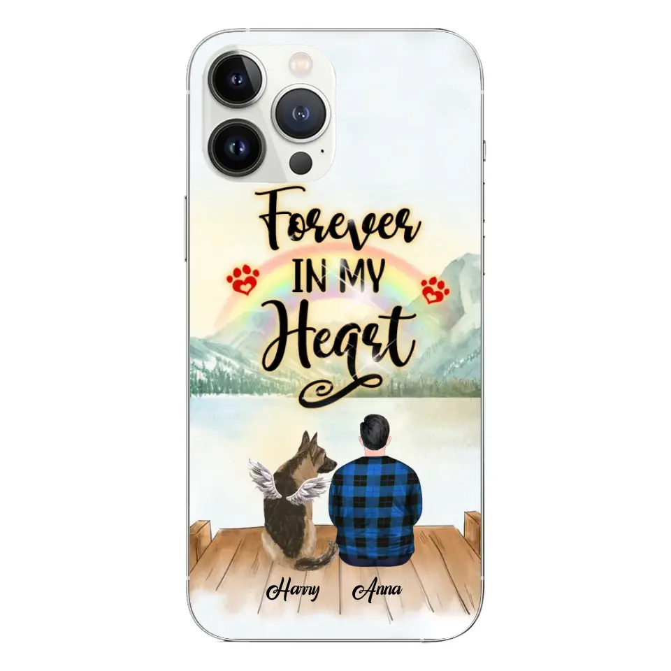 Custom Phone Case For Husband - Unique Gift With Personalized Pets - Life is better with Dogs & Cats