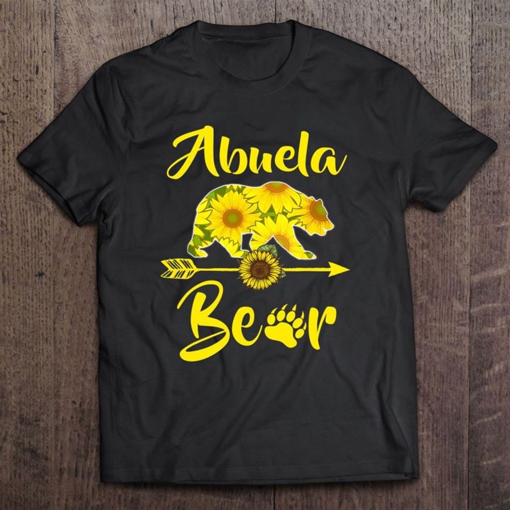 Abuela Bear Sunflower Gift Funny Mothers Day Mom And Aunt T Shirt, Mother's Day Shirt, Gift For Mom, Shirt For Mom
