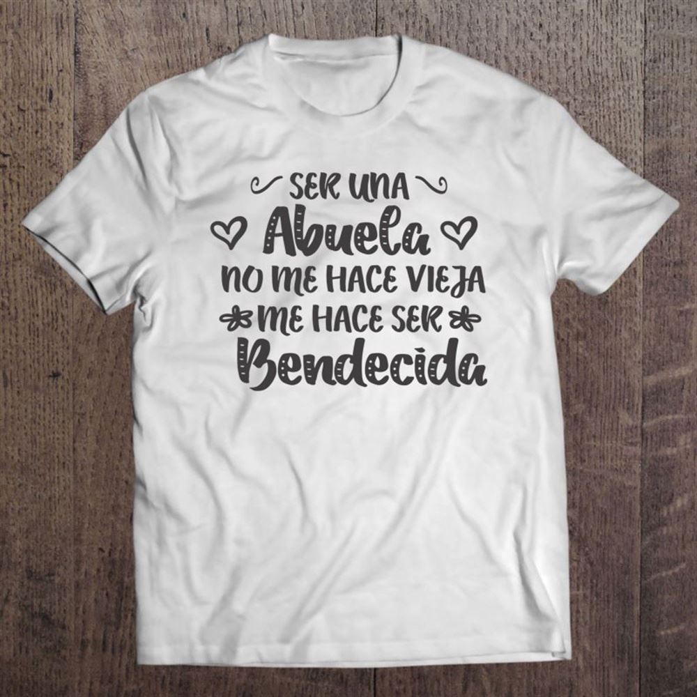 Abuela Bendecida Mother's Day Gift Spanish Grandmother T Shirt, Mother's Day Shirt, Gift For Mom, Shirt For Mom