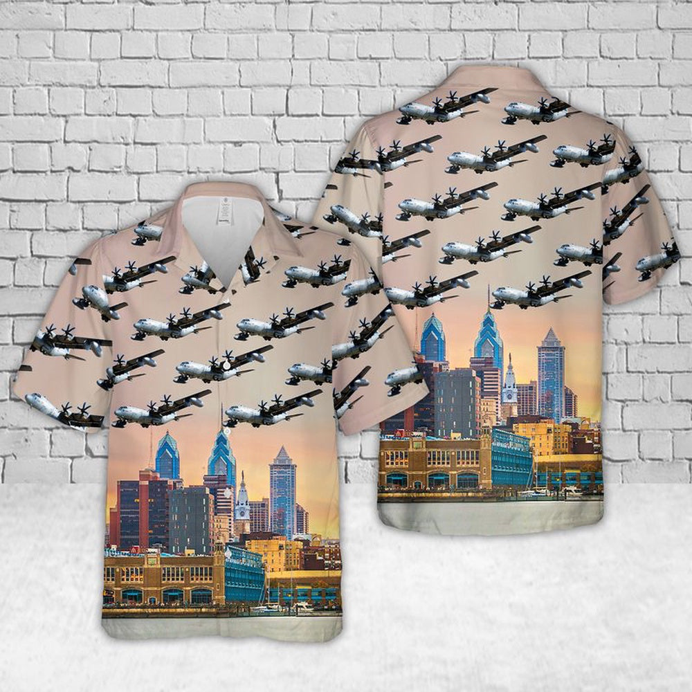 Air Force Hawaiian Shirt, 193rd Special Operations Wing Pennsylvania Air National Guard Hawaiian Shirt, Airplane Hawaiian Shirt, Military Aloha Shirts