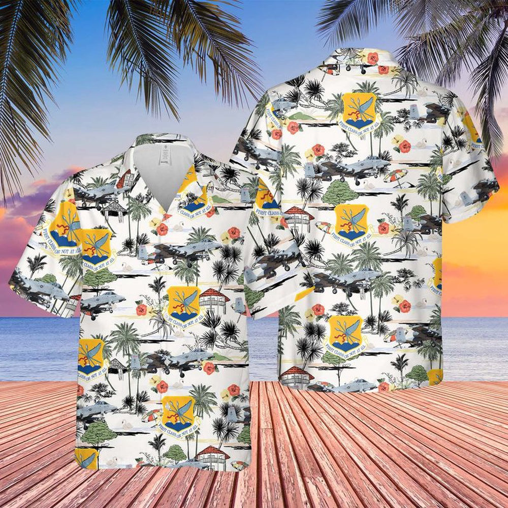 Air Force Hawaiian Shirt, Air National Guard 114th Fighter Wing, 124th Fighter Wing, 190th Fighter Squadron A-10 Thunderbolt II Hawaiian Shirt