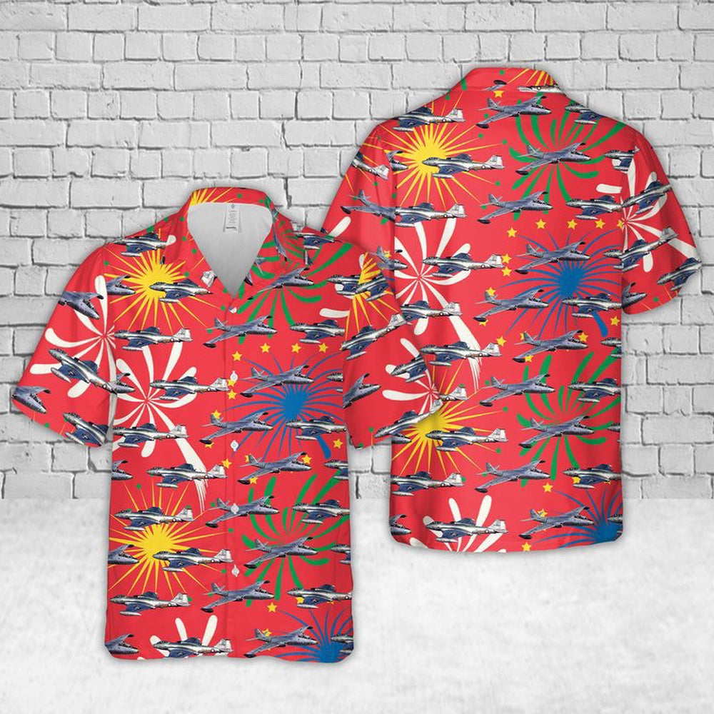 Air Force Hawaiian Shirt, B-57 Canberra US Veteran Hawaiian Shirt, Airplane Hawaiian Shirt, Military Aloha Shirts