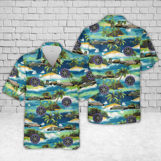 Air Force Hawaiian Shirt, US Air Force 78-0651, Memphis Belle III, A-10 Thunderbolt II, A-10 Demo Team 2023-2024 Hawaiian Shirt