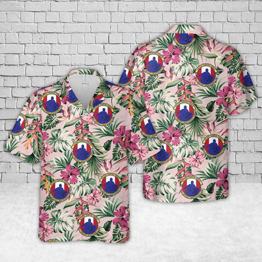 Air Force Hawaiian Shirt, US Air Force 86th Aircraft Maintenance Squadron (86 AMXS) Hawaiian Shirt, Airplane Hawaiian Shirt, Military Aloha Shirts