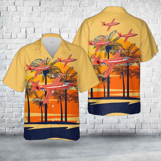 Air Force Hawaiian Shirt, US Air Force Bell X-1 Hawaiian Shirt, Airplane Hawaiian Shirt, Military Aloha Shirts