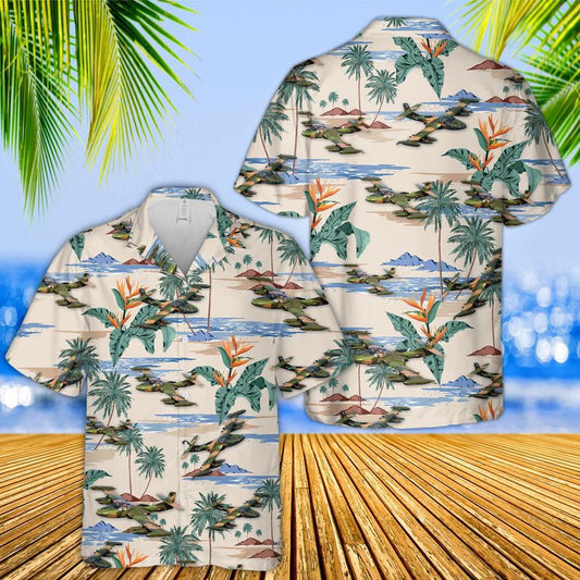 Air Force Hawaiian Shirt, US Air Force Cessna A-37 Dragonfly Hawaiian Shirt, Airplane Hawaiian Shirt, Military Aloha Shirts