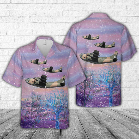 Air Force Hawaiian Shirt, US Air Force Fairchild C-123K Provider Thunderpig 911th Airlift Wing Hawaiian Shirt, Airplane Hawaiian Shirt