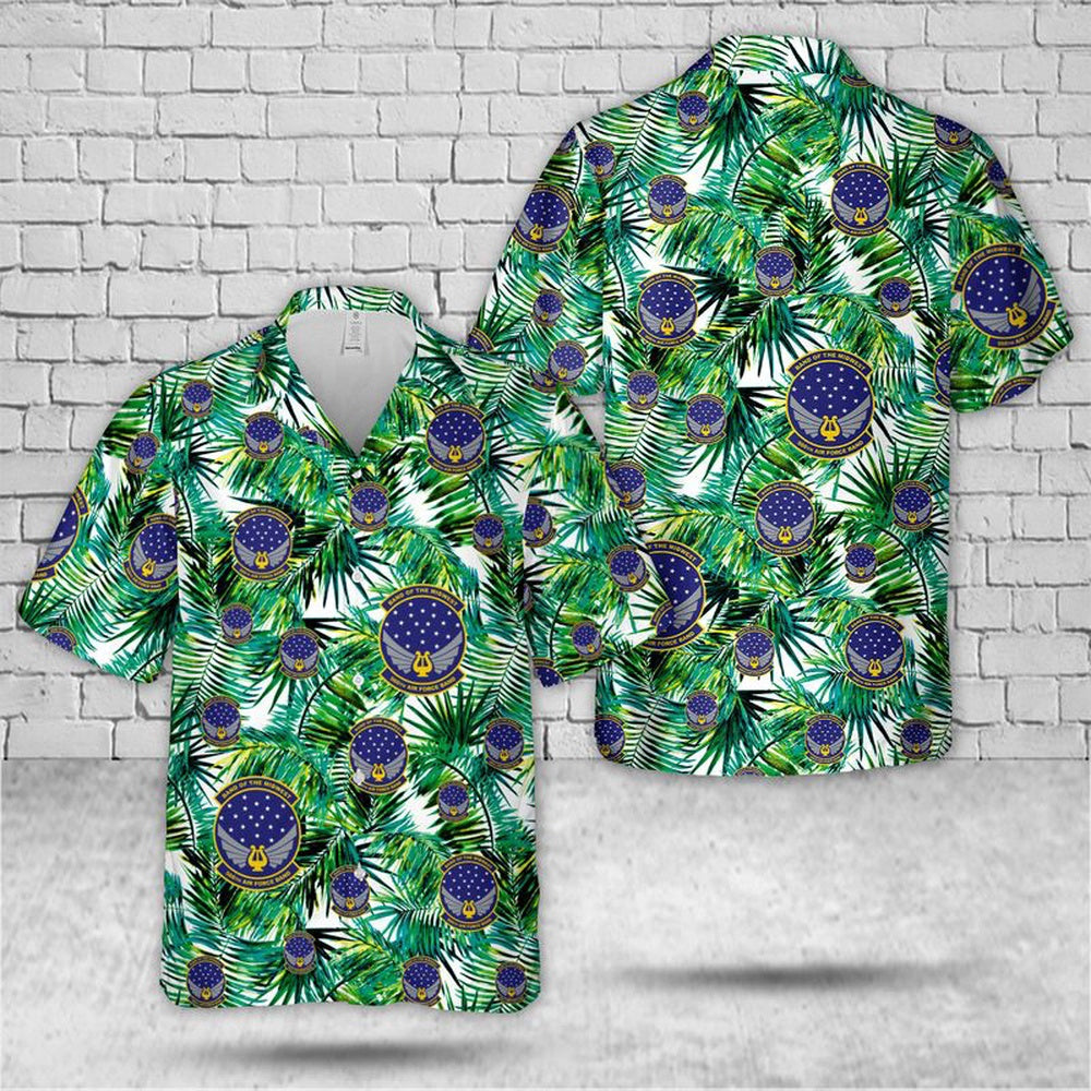 Air Force Hawaiian Shirt, US Air Force Illinois Air National Guard, Air Force Band of the Midwest, 566th Air Force Band Hawaiian Shirt