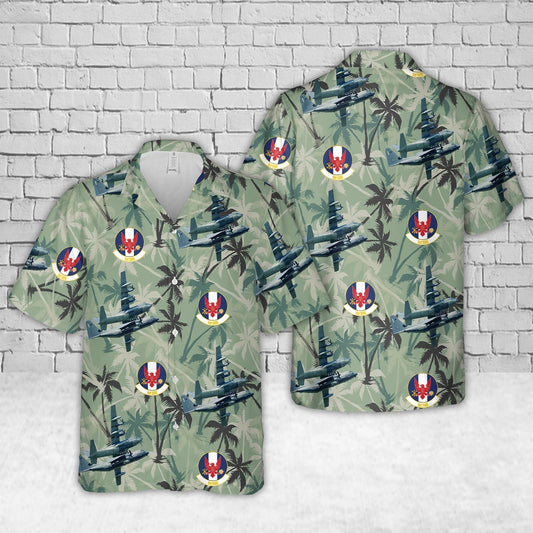 Air Force Hawaiian Shirt, US Air Force Lockheed Martin MC-130J Commando II Of 1st Special Operations Squadron Hawaiian Shirt, Airplane Hawaiian Shirt