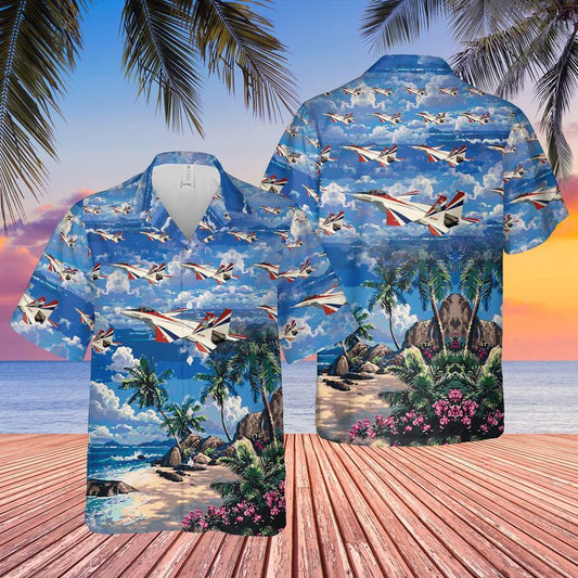 Air Force Hawaiian Shirt, US Air Force McDonnell Douglas F-15 STOLMTD SN 71-0290 Hawaiian Shirt, Airplane Hawaiian Shirt, Military Aloha Shirts