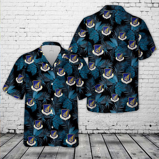 Air Force Hawaiian Shirt, US Air Force Pacific Air Forces (PACAF) Hawaiian Shirt, Airplane Hawaiian Shirt, Military Aloha Shirts