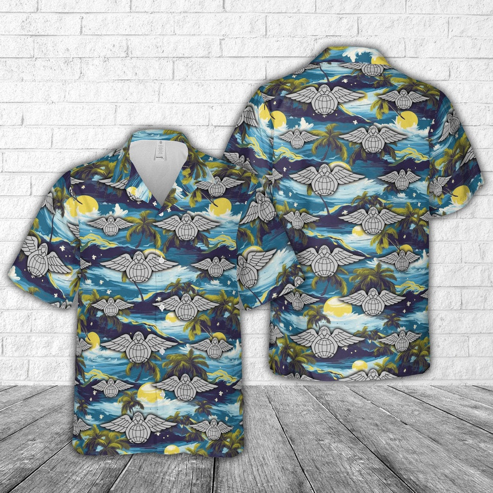 Air Force Hawaiian Shirt, US Air Force Pararescue (PJ) Angel of Mercy Rescue Hawaiian Shirt, Airplane Hawaiian Shirt, Military Aloha Shirts