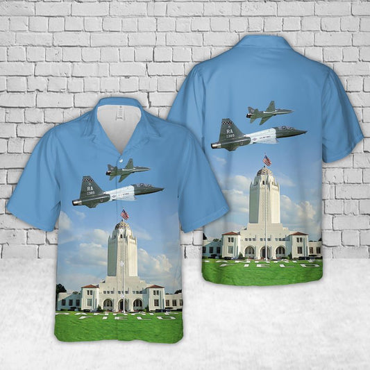 Air Force Hawaiian Shirt, US Air Force T-38 Talon Aircraft From 560th Flying Training Squadron In Randolph AFB, Texas Hawaiian Shirt