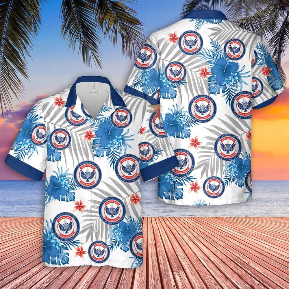 Air Force Hawaiian Shirt, US Air Force Texas Air National Guard, Band of the Southwest, 531st Air Force Band Hawaiian, Airplane Hawaiian Shirt