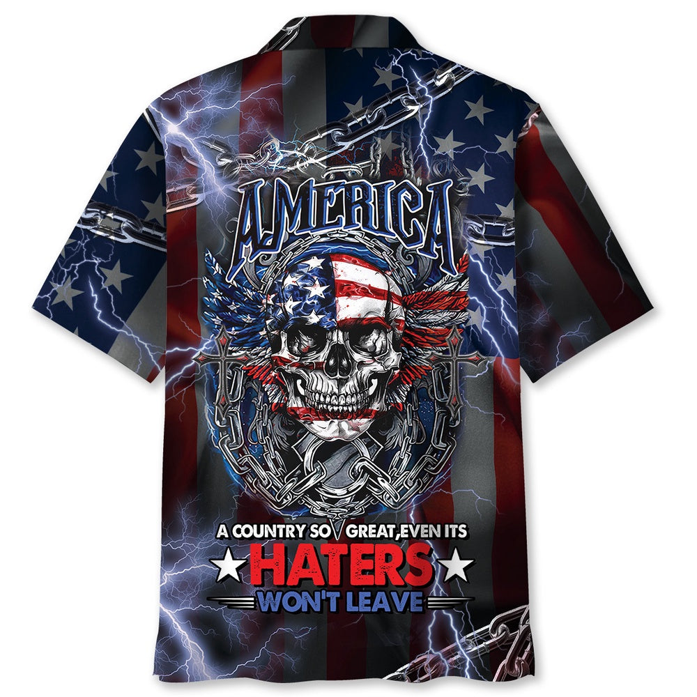 America The Great Country Hawaiian Shirt, Funny Hawaiian Shirt, Usa Hawaiian Shirt, Vintage Hawaiian Shirts