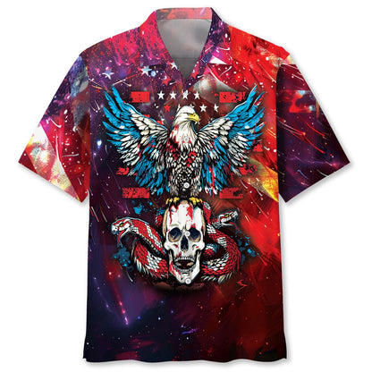 American Freedom Hawaiian Shirt, Funny Hawaiian Shirt, Usa Hawaiian Shirt, Vintage Hawaiian Shirts