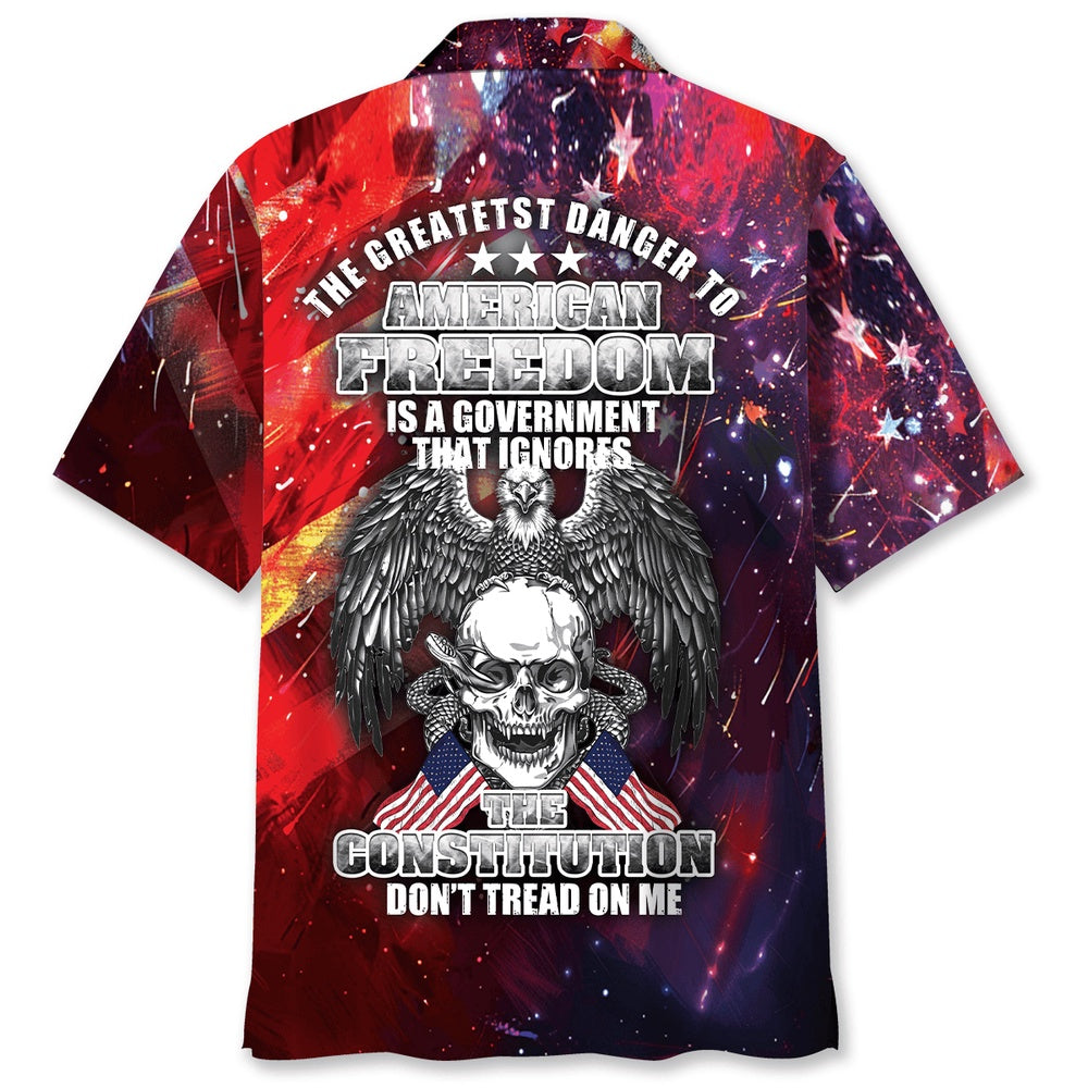 American Freedom Hawaiian Shirt, Funny Hawaiian Shirt, Usa Hawaiian Shirt, Vintage Hawaiian Shirts