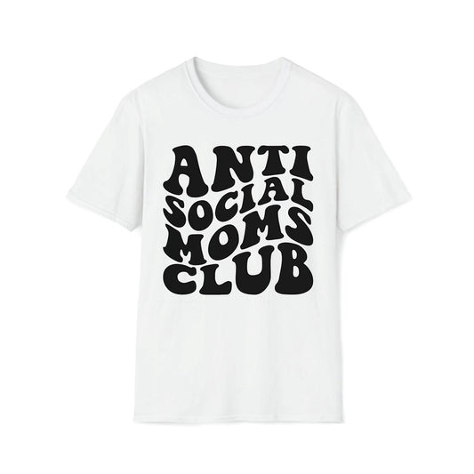 Anti Social Moms Club Premium T Shirt, Mother's Day Premium T Shirt, Mom Shirt