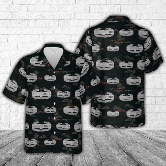 Army Hawaiian Shirt, US Army Combat Action Badges Hawaiian Shirt, Veteran Hawaiian Shirts