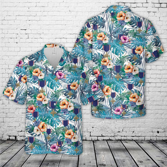 Army Hawaiian Shirt, US Army Distinguished Service Cross (DSC) Medal Hawaiian Shirt, Veteran Hawaiian Shirts