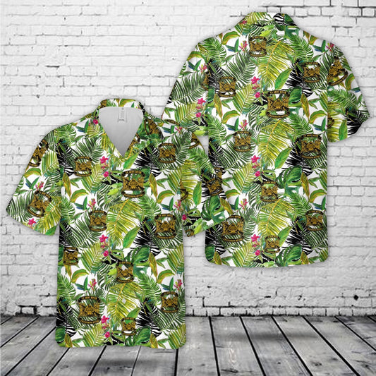 Army Hawaiian Shirt, US Army Engineering Divers Hawaiian Shirt, Veteran Hawaiian Shirts