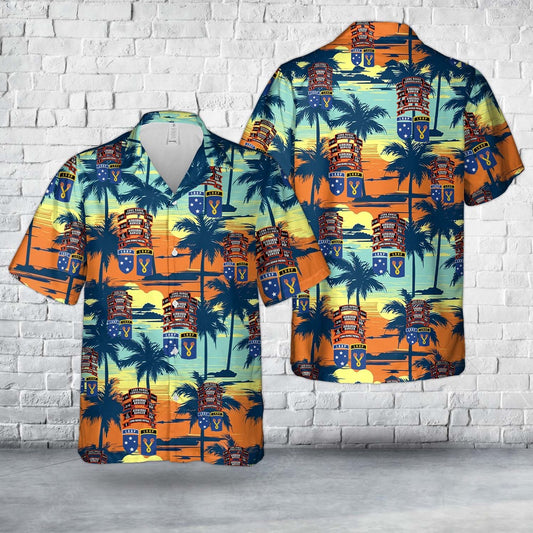 Army Hawaiian Shirt, US Army G Company (RANGER), 75th Infantry (AIRBORNE), Americal Division Hawaiian Shirt, Veteran Hawaiian Shirts