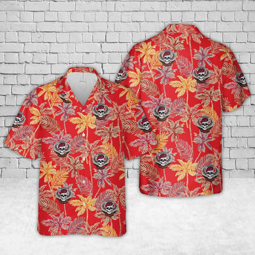 Army Hawaiian Shirt, US Army HHC, 307th Brigade Support Battalion Hawaiian Shirt, Veteran Hawaiian Shirts