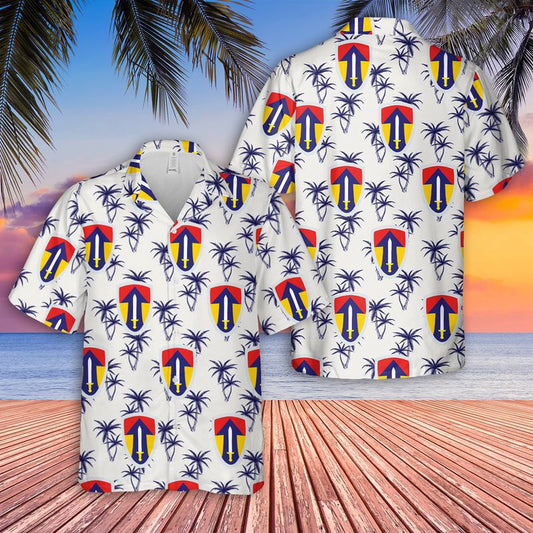 Army Hawaiian Shirt, US Army II Field Force, Vietnam Hawaiian Shirt, Veteran Hawaiian Shirts