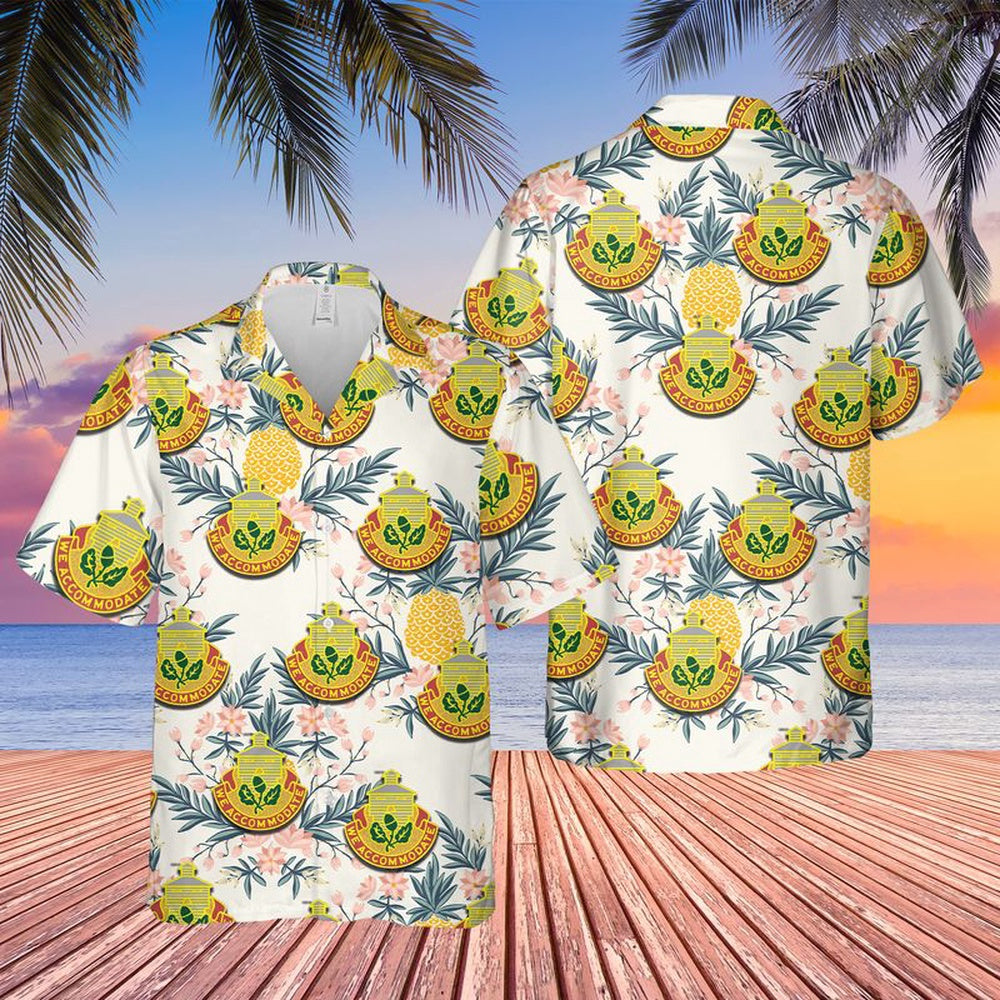 Army Hawaiian Shirt, US Army Illinois Army National Guard Hawaiian Shirt, Veteran Hawaiian Shirts