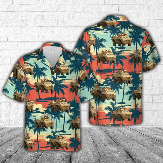 Army Hawaiian Shirt, US Army M-1117 , 3rd Platoon, 385th MP Battalion, 3rd Infantry Division Hawaiian Shirt, Veteran Hawaiian Shirts