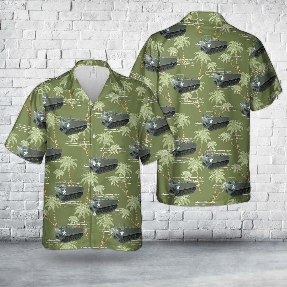 Army Hawaiian Shirt, US Army M29 Weasel Hawaiian Shirt, Veteran Hawaiian Shirts