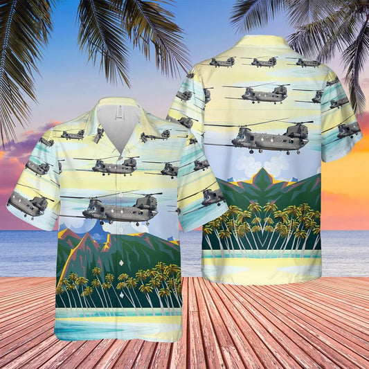 Army Hawaiian Shirt, US Army MH-47G Chinook Of 160th Special Operations Aviation Regiment (Airborne) Hawaiian Shirt, Veteran Hawaiian Shirts