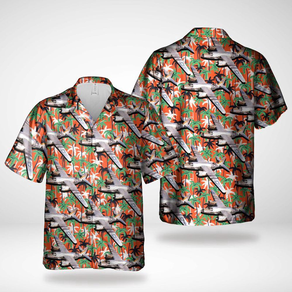 Army Hawaiian Shirt, US Army Martin B-26 Marauder Hawaiian Shirt, Veteran Hawaiian Shirts