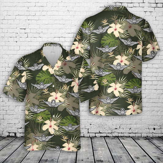 Army Hawaiian Shirt, US Army Master Aviator Wings Hawaiian Shirt, Veteran Hawaiian Shirts