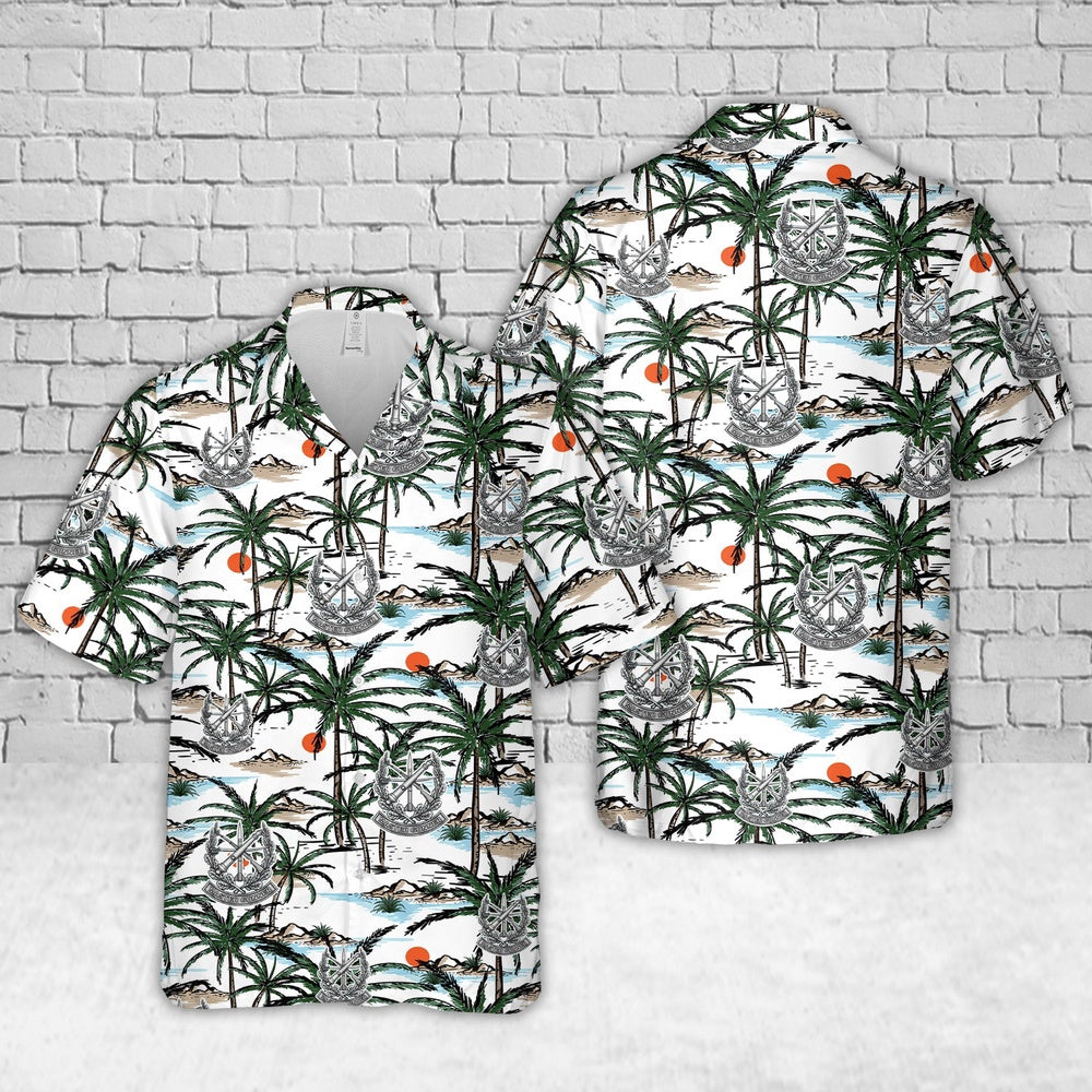 Army Hawaiian Shirt, US Army Master Gunner Badge Concept Hawaiian Shirt, Veteran Hawaiian Shirts