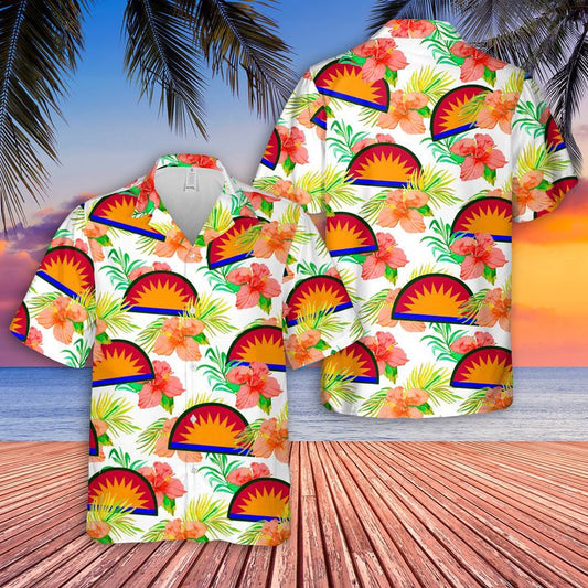 Army Hawaiian Shirt, US Army Oregon Army National Guard 41st Infantry Brigade Combat Team Hawaiian Shirt, Veteran Hawaiian Shirts