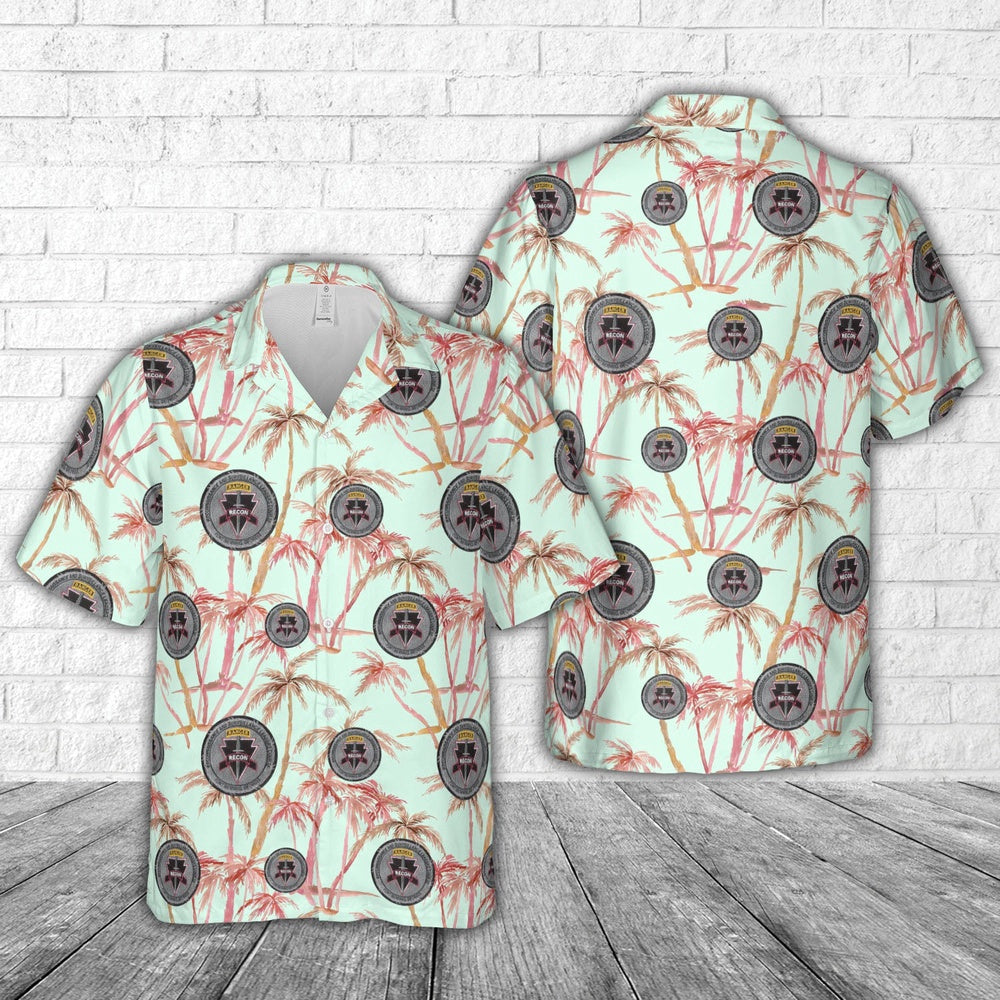 Army Hawaiian Shirt, US Army Reconnaissance and Surveillance Leaders Course Hawaiian Shirt, Veteran Hawaiian Shirts