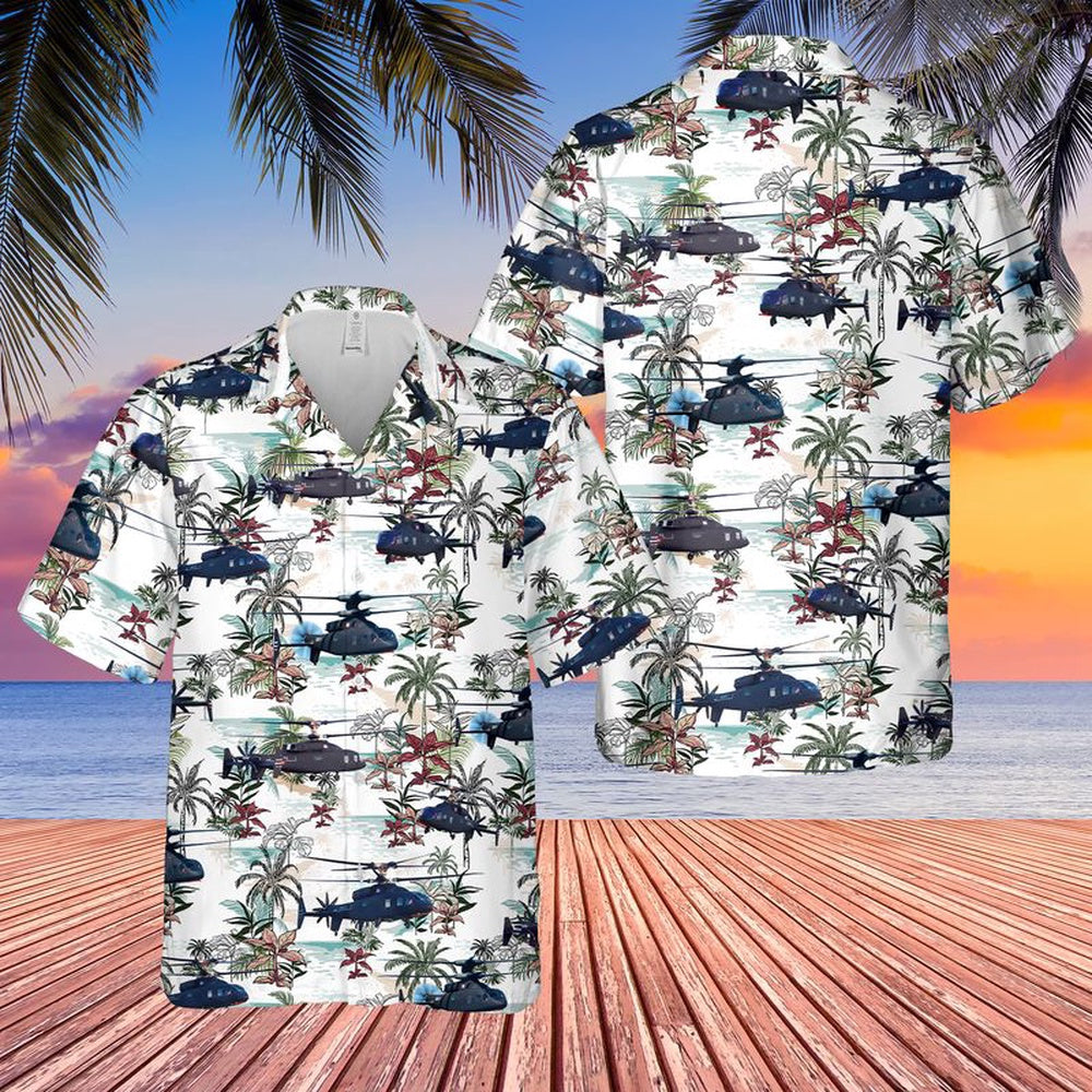 Army Hawaiian Shirt, US Army Sikorsky–Boeing SB-1 Defiant Hawaiian Shirt, Veteran Hawaiian Shirts